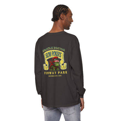 Spartan Slow Pokers Turtle Long Sleeve Tee | Front & Back Print
