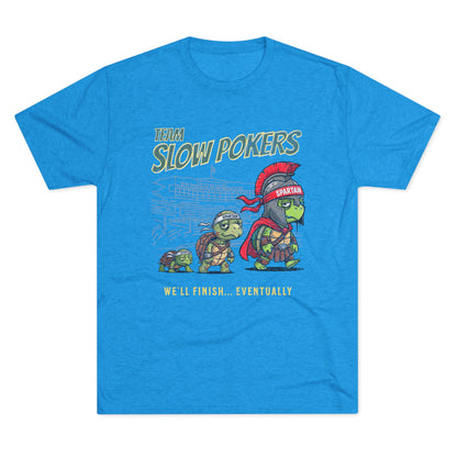 Spartan Slow Pokers Turtle Race Tee | Front & Back Print