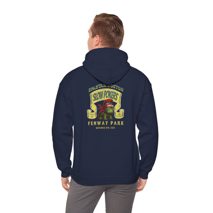 Spartan Slow Pokers Turtle Hoodie | Front & Back Print