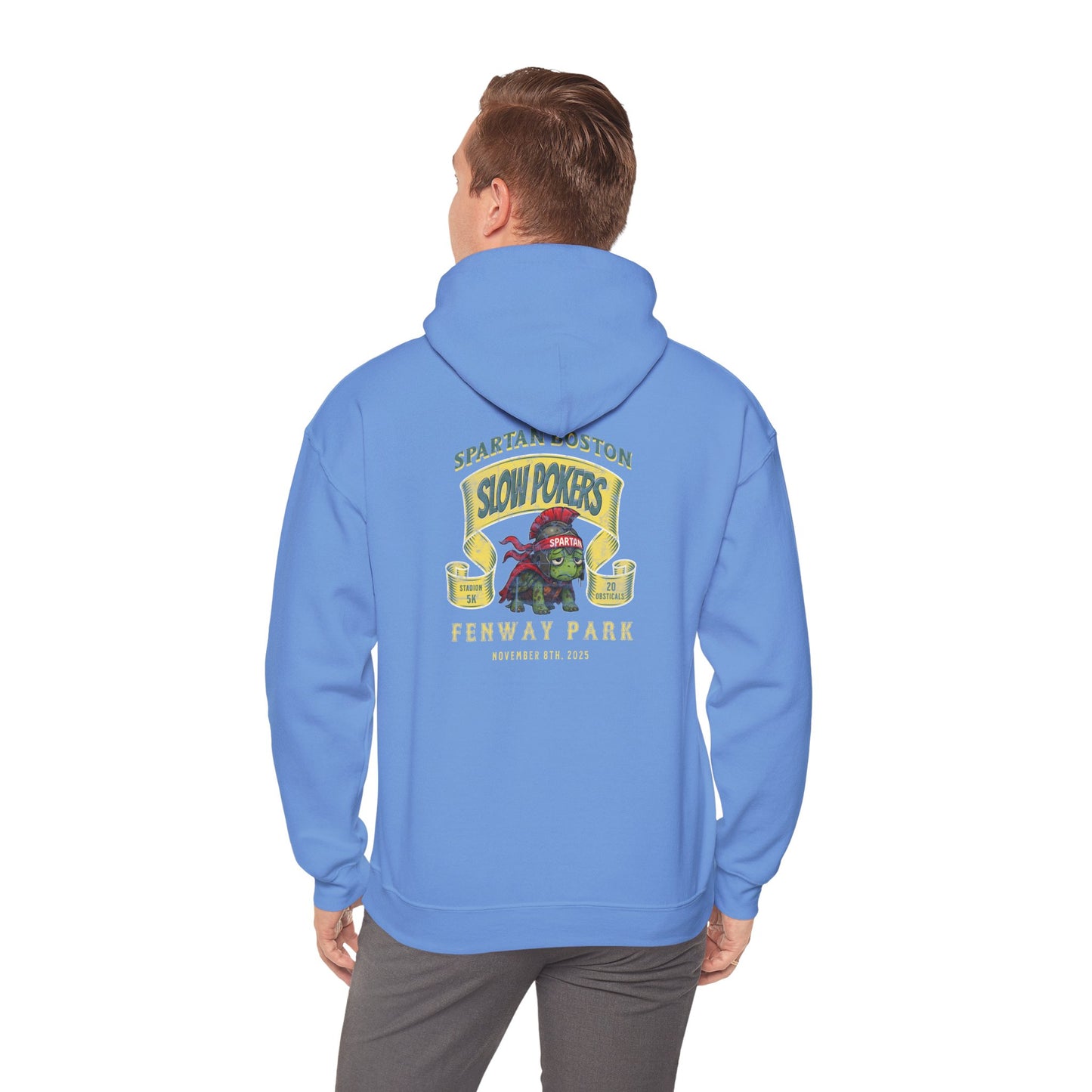 Spartan Slow Pokers Turtle Hoodie | Front & Back Print