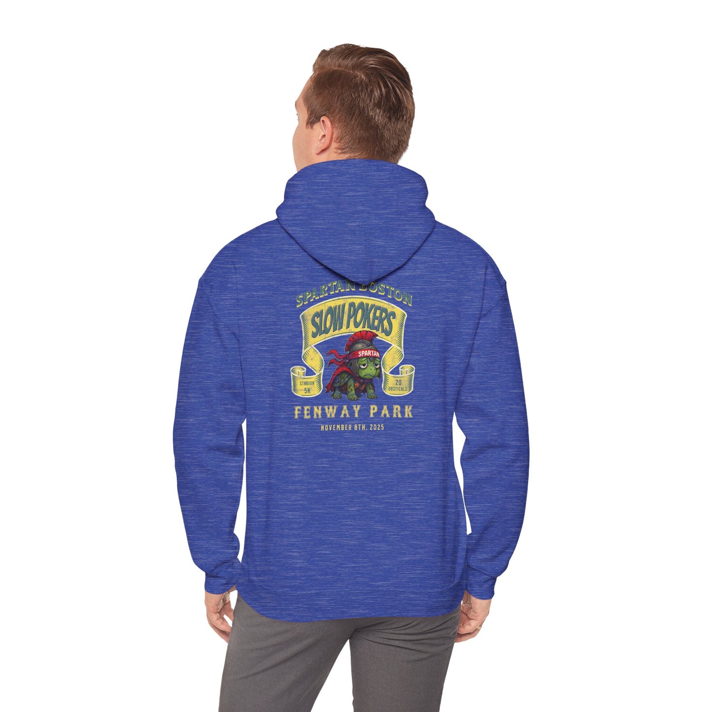 Spartan Slow Pokers Turtle Hoodie | Front & Back Print