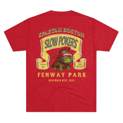 Spartan Slow Pokers Turtle Race Tee | Front & Back Print
