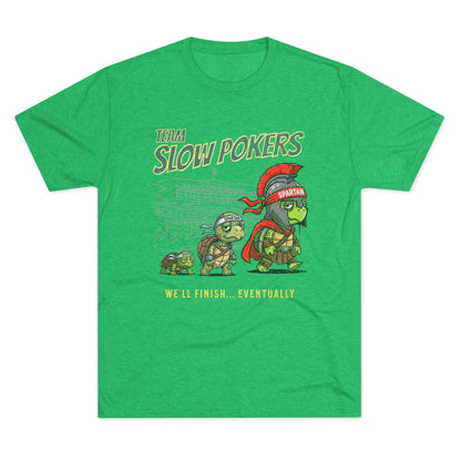 Spartan Slow Pokers Turtle Race Tee | Front & Back Print